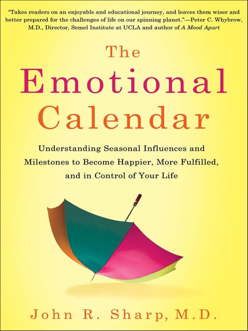 Title details for The Emotional Calendar by John R. Sharp - Available